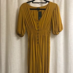 Wild Fable Mustard Yellow Jumpsuit